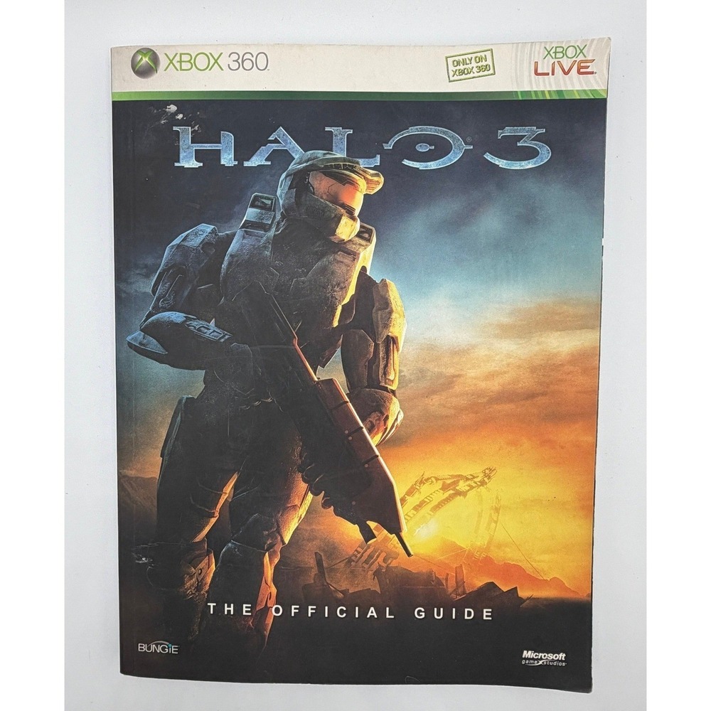 Halo 3 The Official Guide Xbox 360 Prima Strategy Guide Book Bungie Microsoft